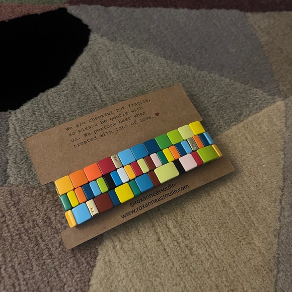 Roxanne Assoulin Rainbow Brite Bracelet Set of Three (3) - Picture 3 of 16